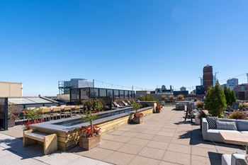 Rooftop patio